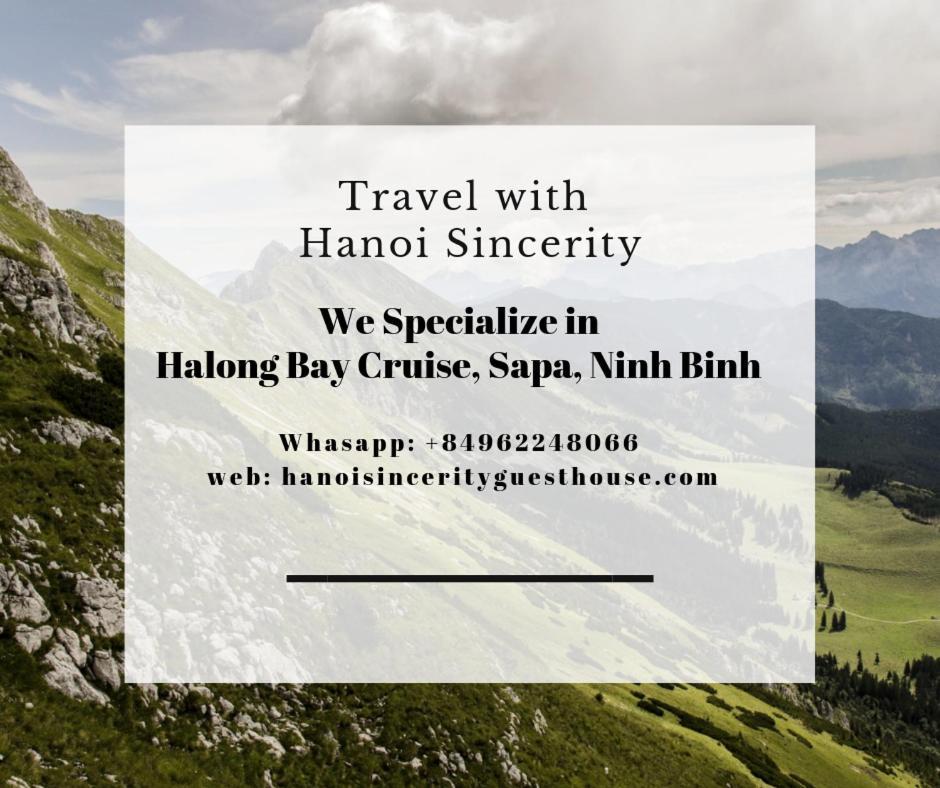 Hanoi Sincerity Guest House Εξωτερικό φωτογραφία